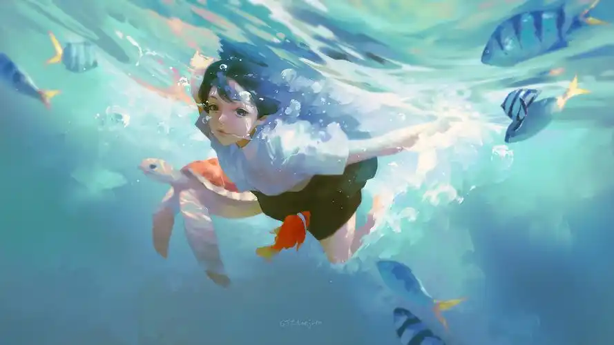 治愈动漫 无尽夏